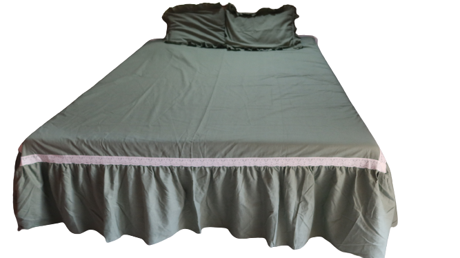 frill cotton bedsheets